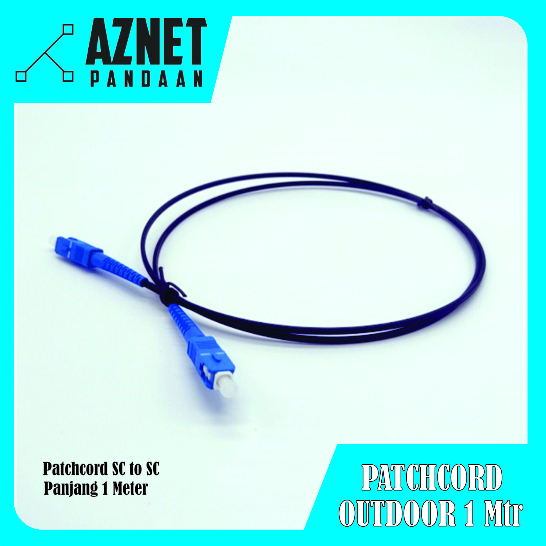 PATCHCORD OUTDOOR SC UPC 1METER